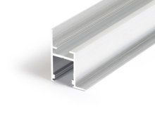 LED profile FRAME14 BC/Q 2000 raw alu.
