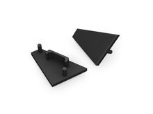 CORNER14 gen2 end cap black /2pcs/