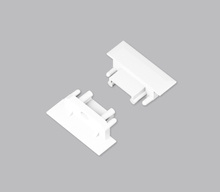 end cap GROOVE10.v2 with hole white