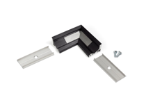 connector CORNER10 90deg black anod.