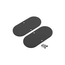 end cap NAMI23-D9 metal medium black painted