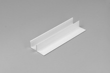LED profile PLANE14 SIDE BC3 4050 white painted