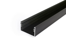 LED profile LOWI C10 2000 black painted