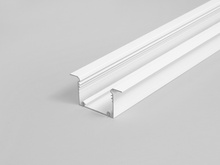 LED profile PHIL recessed C10  2000 white painted