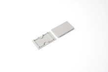 end cap LINEA20-E7 silver