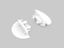 end cap GROOVE10 gen2 with hole white