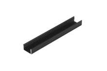 LED profile UNI14 BC3/Y 2000 black anod.