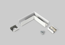 connector SMART10 90deg white painted