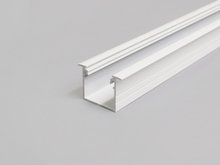 LED profile LINEA-IN20 EE7F/U7 2000 white painted