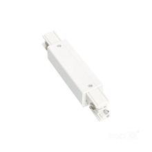 3-circuit track connector I, external, white, Kobi