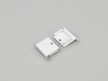 end cap LINEA-IN20 with hole white