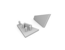 CORNER10 gen2 ending grey  /2pcs/