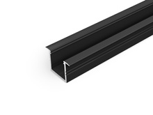 LED profile SMART-IN16 BC3/U4 4050 black painted