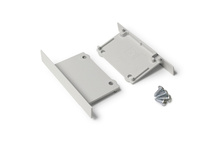 end cap PHIL recessed grey [2pcs]