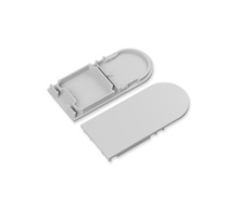 end cap COMBO30-01A-D9 silver