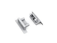 BEGTIN12 gen2 SQ ending with hole silver /2pcs/