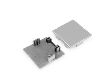 end cap PHIL53 silver