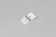 end cap PLANE14 with hole white