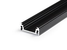 LED profile SURFACE14 EE7F/TY 2000 black anod.
