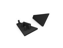 CORNER10 gen2 ending black /2pcs/