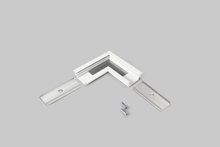 connector GROOVE10 90deg white