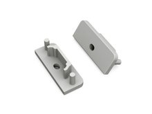 end cap SURFACE14 gen2 with hole grey