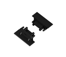 end cap GROOVE10.v2 with hole black