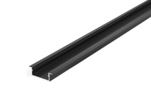 LED profile VARIO30-06 ACDE-9/U9 4050 black anod.