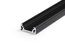 LED profile SURFACE10 BC/UX 2000 black anod.