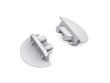 end cap GROOVE10 gen2 with hole silver