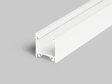 LED profile LINEA20 EE7F/TY 3000 white painted