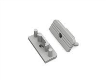 end cap SURFACE10 gen2 with hole grey