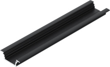 LED profile GROOVE10.v2 A1C/U 4050 black anod.