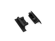 BEGTIN12 gen2 SQ ending with hole black /2pcs/