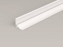 LED profile CABI12 E 4050 white painted