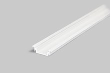 LED profile GROOVE14 EE7F/TY 2000 white painted