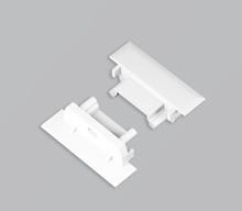 end cap GROOVE14.v2 with hole white