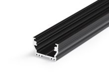 LED profile UNI12 BCD/U 2000 black anod.
